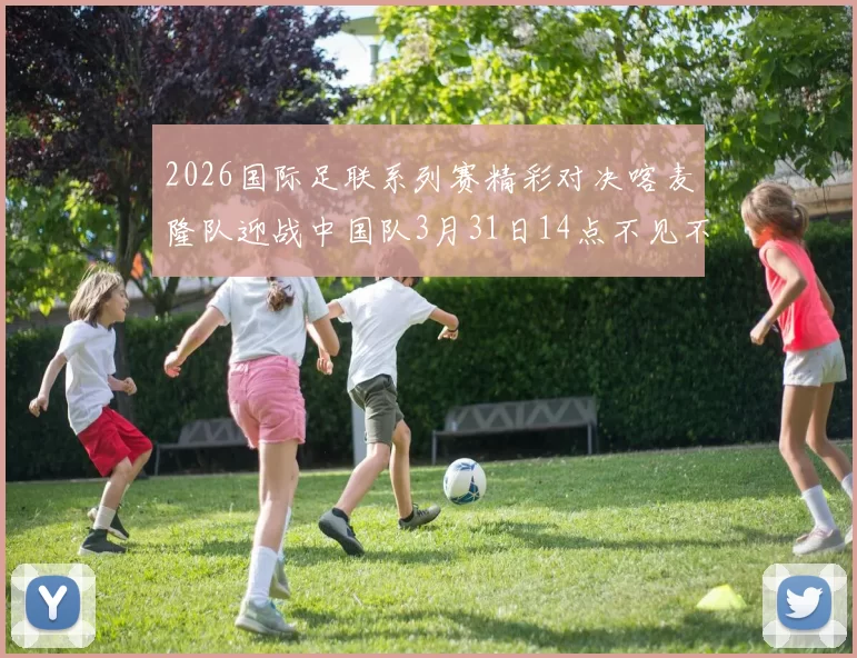 2026国际足联系列赛精彩对决喀麦隆队迎战中国队3月31日14点不见不散